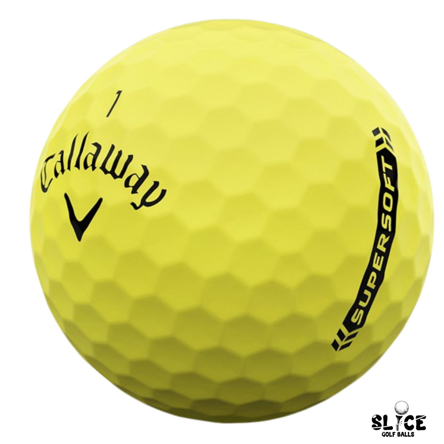YELLOW CALLAWAY SUPERSOFT