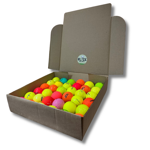 OPTIC MIXED COLOURED GOLF BALLS Slice Golf Balls