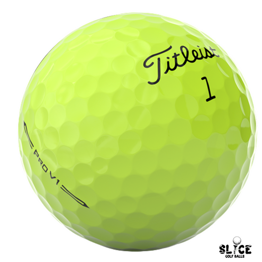 YELLOW TITLEIST PRO V1/V1X